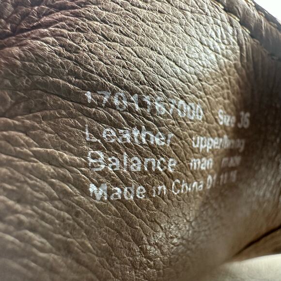 Dansko Vanda Platform Wedge Taupe Nubuck Leather Peep Toe WMNS 6 Slingback Beige - Picture 9 of 9